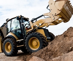 Inchiriez buldoexcavatoare echipate - cu cupe diferite-...
