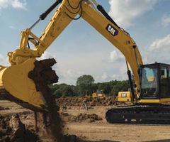 Inchiriez excavator pe senile - jud. Ialomita