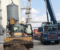Inchiriez macara/le, excavatoare,buldozer/e, excavatoare-jud Constanta